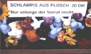 Schlampis aus Pl�sch